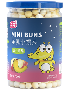 萌蔻羊乳小饅頭(綜合蔬果味) 萌蔻羊乳小饅頭(綜合蔬果味)