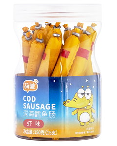 萌蔻深海鱈魚腸(蝦味) 萌蔻深海鱈魚腸(蝦味)